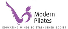 Modern pilates logo